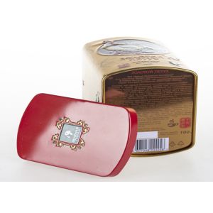 Metal Oval Tea storage Container Tin Box