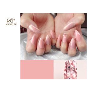 Long Coffin ABS DIY Fake Nails