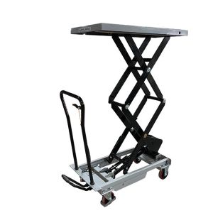 500kg Mobile Manual Hydraulic Lift Table 1010mmx520mm