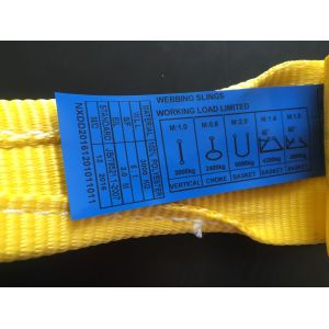 webbing sling , webbing sling with eye