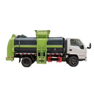 China Manual Transmission JMC 4*2 Kitchen Garbage Truck Swill Collection and Waste Transfer Truck for Waste Management on sale