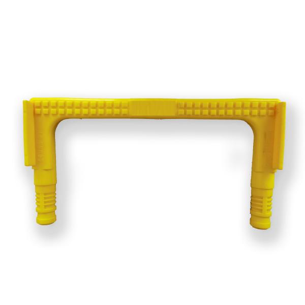 Buy Chemical Resistant Manhole Ladder Step , MS004 Yellow Manhole Encapsulated Step at wholesale prices