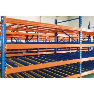 Adjustable Gravity Roller Rack Selective Pallet Plastic Steel Wooden Pallet
