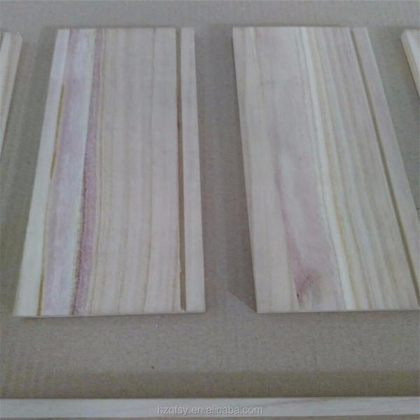 Customizable Eco Friendly Solid Wood Paulownia Boards with Moisture Content of 8