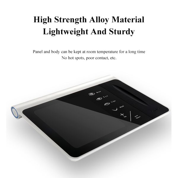 Black Digital PMU Microblading Pen Stainless Steel Electric Tattoo Gun Kit for Eyebrows Lips Skin Permanent Makeup Machine