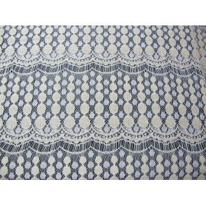 Ladies Dress Cotton Nylon Lace Fabric Trim Ivory Water Soluble SYD-0006