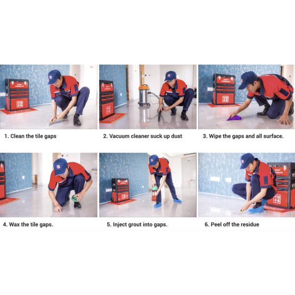 Epoxy Tile Grout Filler Antibacterial Two Component For Concrete Grouting