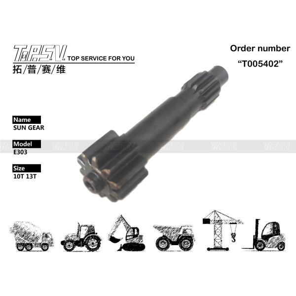 Energy Mining PC30-2 Excavator Travel 1 Stage Sun Gear for High Precision in