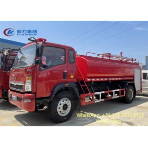 Sinotruk HOWO 4x2 140HP 10T Water Tank Fire Rescue Truck