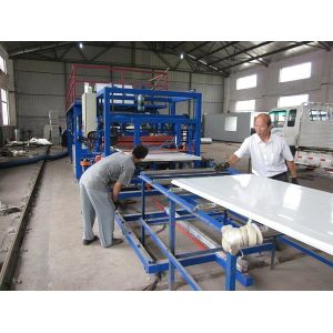 38kw Hospital Operation Room EPS Cleanroom Wall Panel Machine