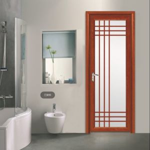 Vertical Swing Aluminium Casement Door Internal Double With ISO9001