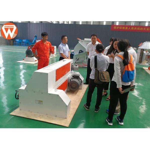 2-4T/H Turkey Chicken Broiler Feed Crumble Machine , 4kw Animal Feed Equipment