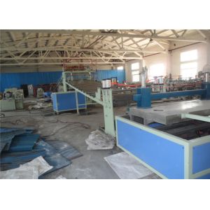 CE ISO PVC Foam Board Machine / WPC Construction Template Making Machine