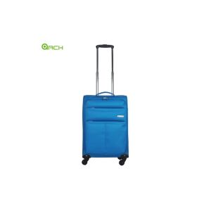 Super Light Trolley Soft Sided Luggage with Fashion Panel