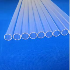 High Reflectivity Silver Coated Quartz Glass Tube Dimension Customized
