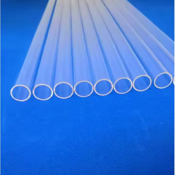Buy High Reflectivity Silver Coated Quartz Glass Tube Dimension Customized at wholesale prices