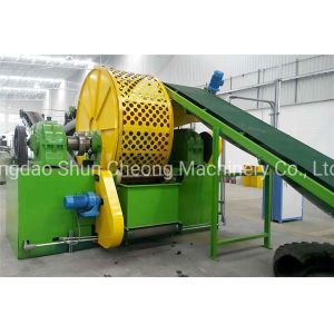 Different Capacity Waste Tyres Rubber Powder Making Line With CE&ISO
