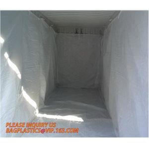 PE Dumpster Container Drawstring Liners,8 Mil Black Open Top Drawstring Dumpster Container Liners,Polyethylene roll-off