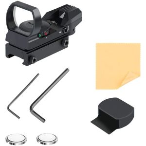 Compact 22x33mm Red Dot Reflex Sight With 4 Reticle Shockproof