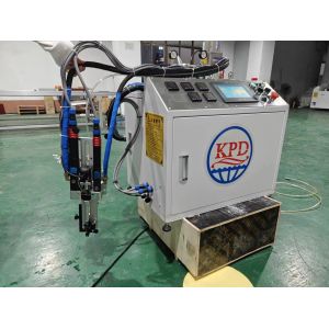Provided screw valve meter mix potting machine
