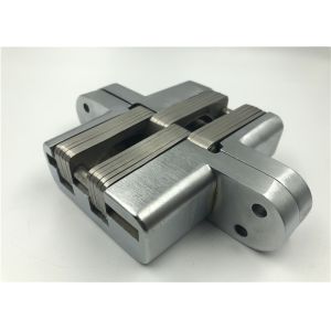 China Chrome Zinc Alloy Heavy Duty Hidden Door Hinges For 50mm Wooden Door on sale