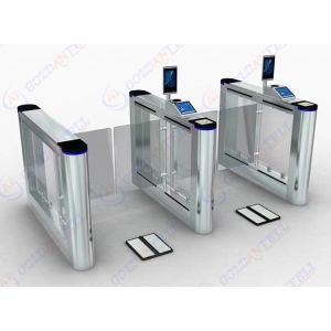Security Turnstile Gate with 1400x120x1000mm Dimension 55-130CM Lane Width and