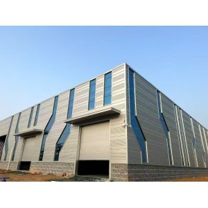 Steel Structure Warehouse with Hot Dipped Galvanizing and Anti Rust Primer Coating
