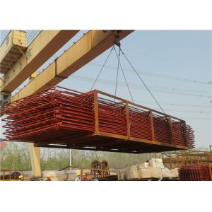 12m Curved Bare Steam Boiler Superheater And Reheater Natural Circulation