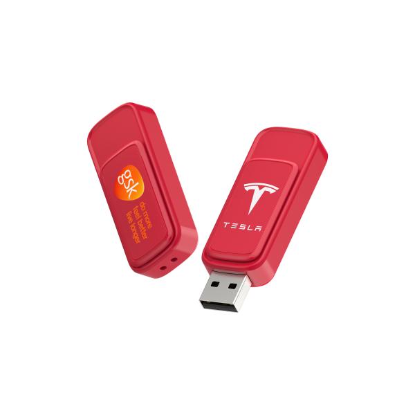 Acrylic Graded Crystal USB Flash Drive Equipped With UDP Flash Chips
