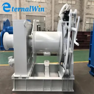 Hydraulic Winch Puller With Customized Rope Capacity And Winch Speed