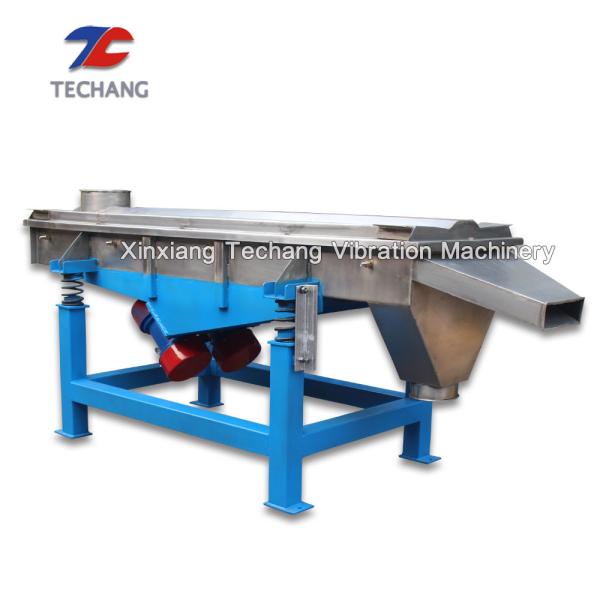 Food Industrial Linear Vibrating Screen Equipment 1-8 Layers
