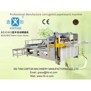 Quality Paperboard Automatic Folding And Gluing Machine For Lock-Bottom Paper Box for sale