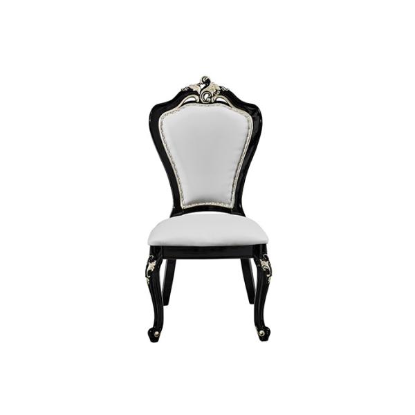 Buy Strong And Durable White Leather Restaurant Chairs at wholesale prices