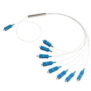 CATV SC Connector Single Mode Fiber Splitter for Optical Signal Distribution