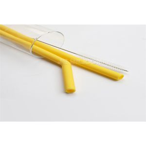 Curved Bent Drinking Silicone Straws Dishwasher Safe Any Colors Easy To Clean