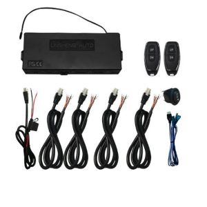 4-Way Electric Lifting Columns 24V DC hall Effect Remote Control Kit Synchroniza