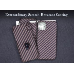 0.65mm Thickness Gold Aramid Fiber iPhone SE Waterproof Case