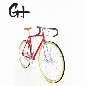 Cr-Mo Steel Frame Fixie Bicycle with Classic Lugged Frame and 11KG Lightweight
