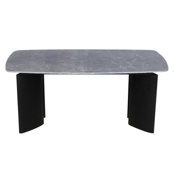 1750*850mm Modern White Fixed Ceramic Kitchen Tables, Flat Packed DT-1008