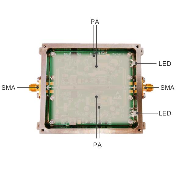 2.5W 2.4G and 5.8G Outdoor Wifi Signal Booster Extender Amplifier