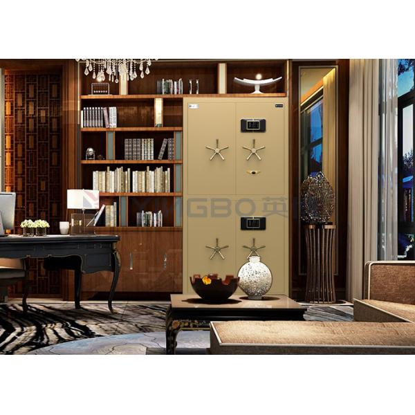 H1800mm Four Doors Fingerprint Lock Vault Door Movable Vault Room Safe Box