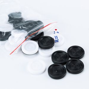 Sedex Plastic Educational Board Game Backgammon Checker Pieces