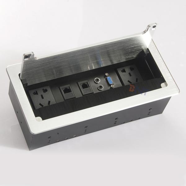 Buy High Quality Office Multifunctional Aluminum Panel Wall/Desk Socket at wholesale prices