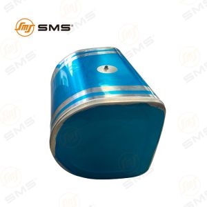 WG9725550006 SINOTRUK Engine Spare Parts Fuel Tank D-Shape 400L