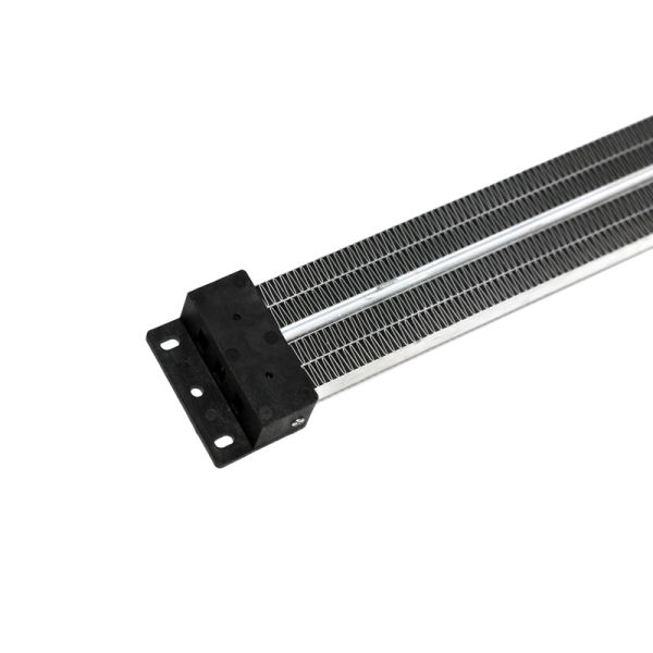 24V to 220V PTC Heating Element with Corrugated Aluminum Alloy Fin and High Temperature Silicone Rubber Wire