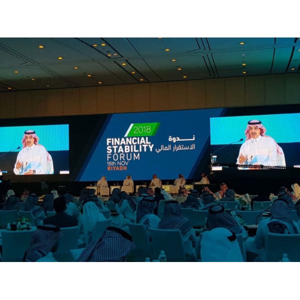 Indoor LED Screen Hire P3.91 Rental LED Display 500*500mm High Resolution