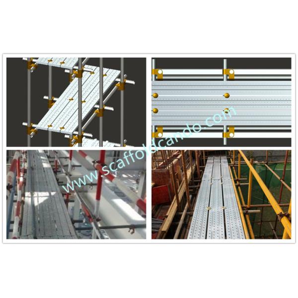 225*38mm galvanized Q195 painting painted scaffolding steel plank, steel board for working platform EN12811
