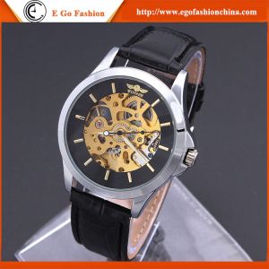 WN11 WINNER Watches for Man Men's Mechanical Watch Mechanic Movement Leather