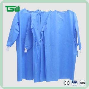 Liquid and blood Resistant Reinforced SMS Disposable Surgical Gowns