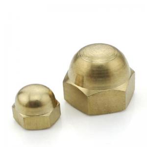 China Decorative Brass Cap Stainless Steel Nuts Gr5 M3-M20 ODM For Mining Equipment on sale